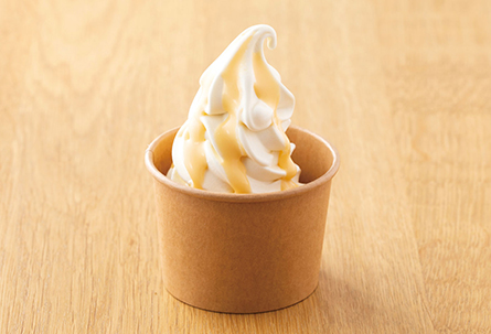 danran たまごソフトクリーム プレーン